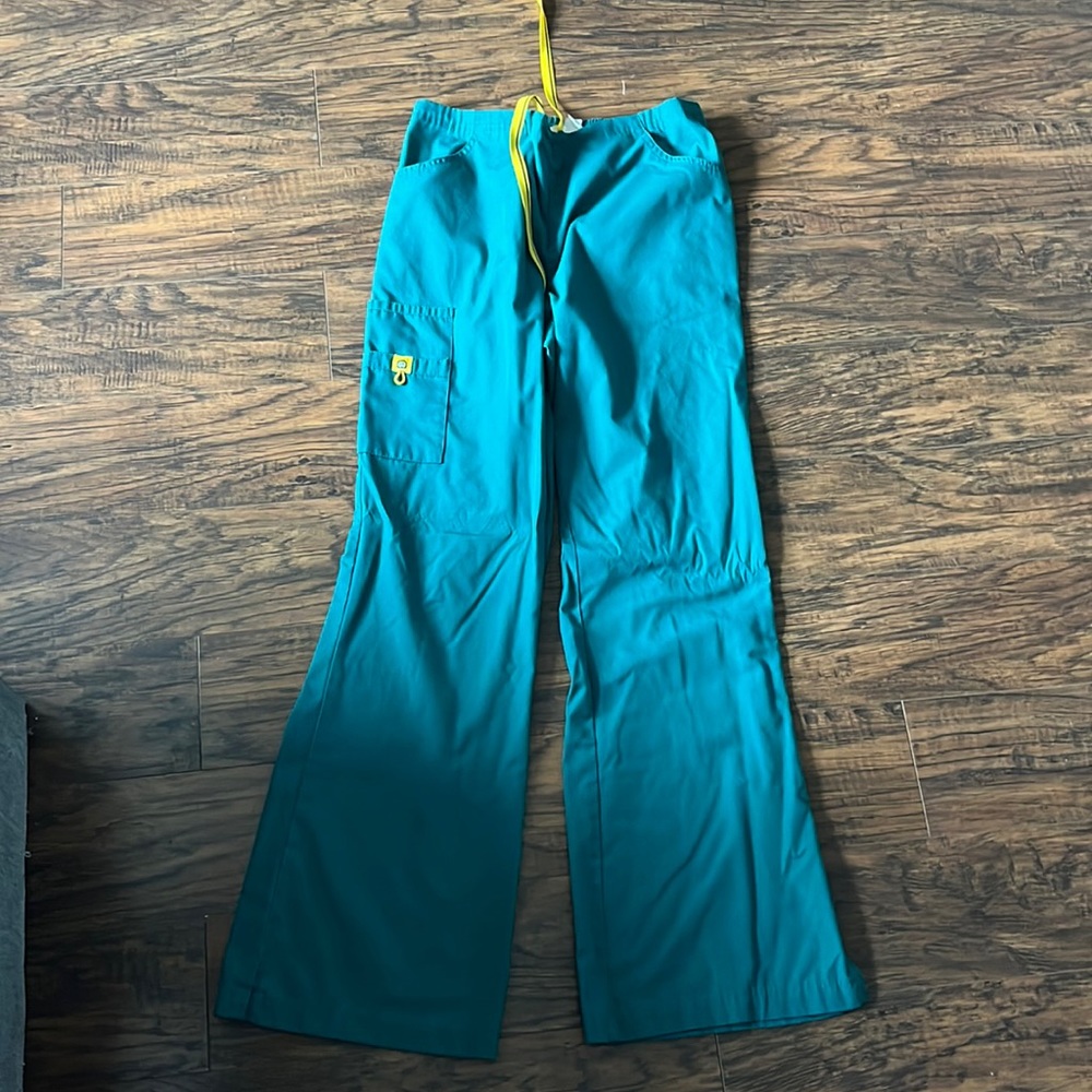 Green WonderWink Scrub Pants